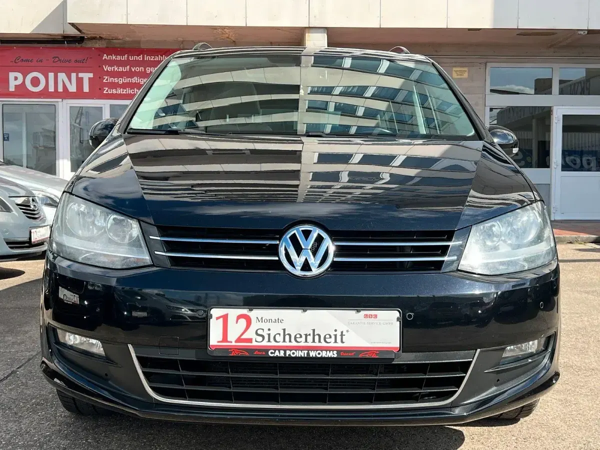 Gebraucht VW Sharan 140 PS (102 kW) 2010 Schwarz Van / Kleinbus
