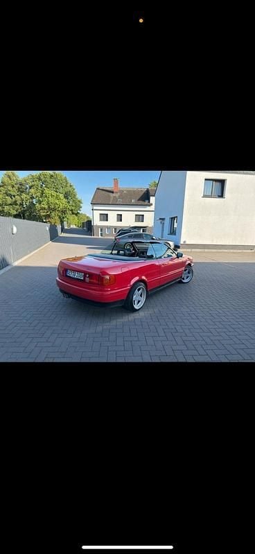 Gebraucht Audi 80 133 PS (97 kW) 1993 Rot Cabrio