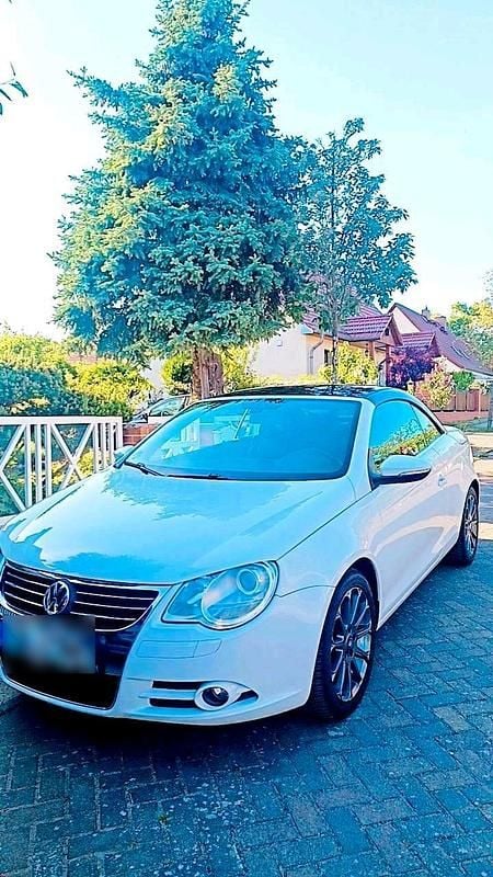 Gebraucht VW Eos 140 PS (102 kW) 2009 Weiß Cabrio