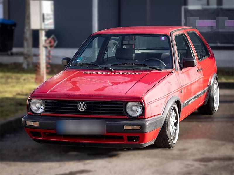 Gebraucht VW Golf II 90 PS (66 kW) 1990 Rot Kleinwagen