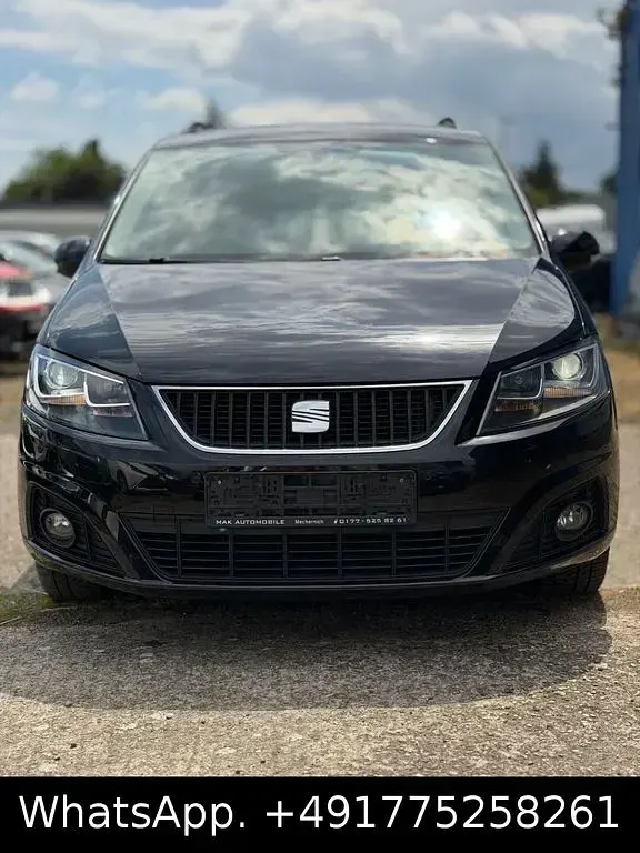Gebraucht Seat Alhambra Style 140 PS (102 kW) 2015 Schwarz Van / Kleinbus