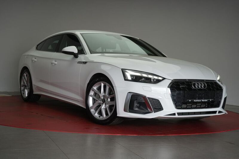Ibis white Gebraucht 2023 Audi A5 S-Line Coupé | 40.490 € (Guter Preis) - Bild 1/4