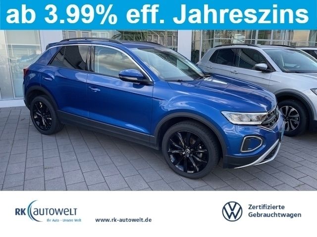 Gebraucht VW T-Roc 116 PS (85 kW) 2023 Blau SUV