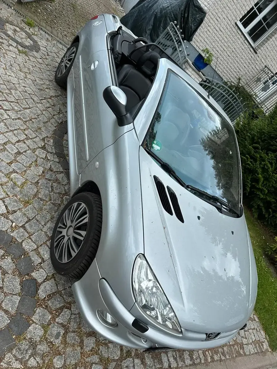 Gebraucht Peugeot 206 CC 134 PS (98 kW) 2003 Grau Cabrio
