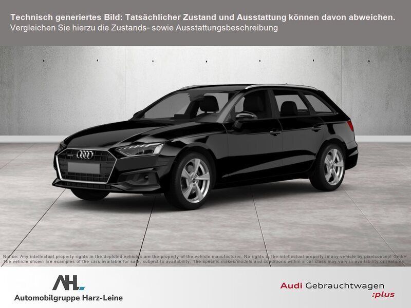 Schwarz Gebraucht 2021 Audi A4 Basis Kombi | 25.655 € (Fairer Preis) - Bild 1/4