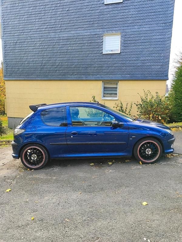 Blau Gebraucht 2000 Peugeot 206 S16 Kleinwagen | 1.999 € (Guter Preis) - Bild 1/4
