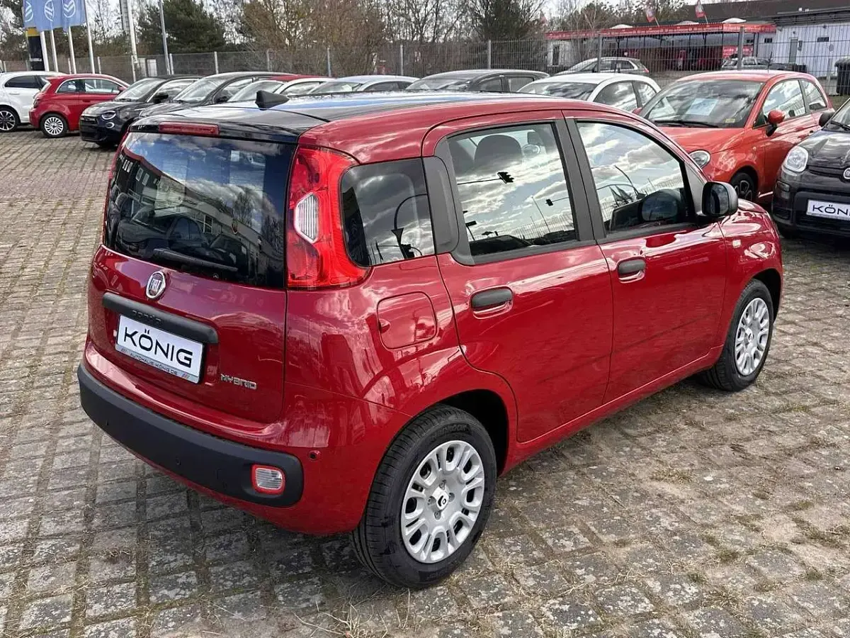 Używany Fiat Panda 69 KM (50 kW) 2026 Czerwony Hatchback
