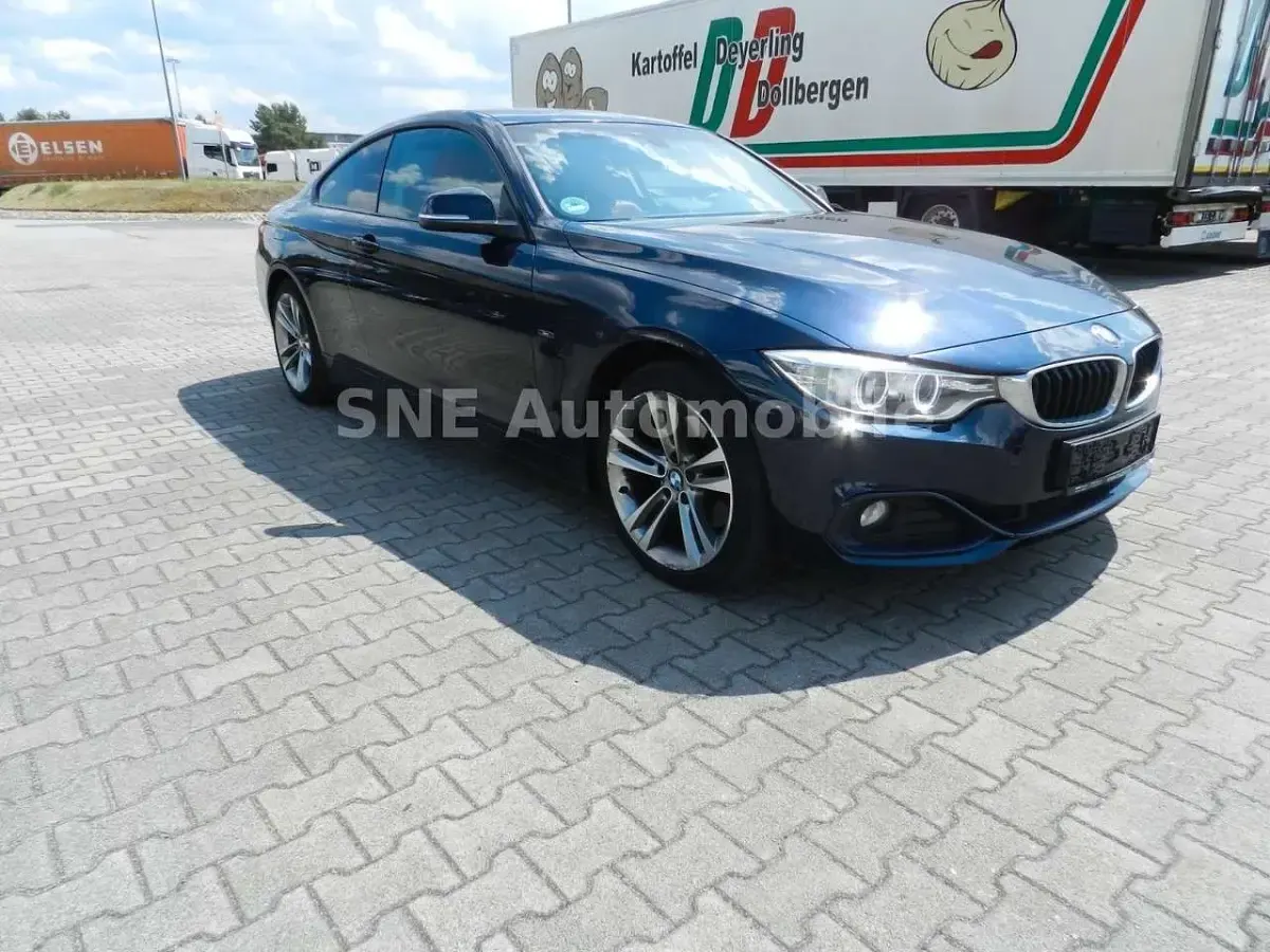 Gebraucht BMW 428 Sport Line 245 PS (180 kW) 2014 Imperialblau Coupé