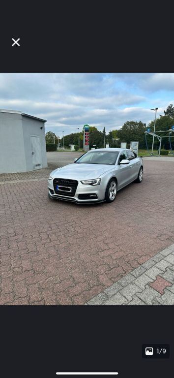 Silber Gebraucht 2013 Audi A5 Sportback Sport Limousine | 16.190 € (Guter Preis) - Bild 1/4