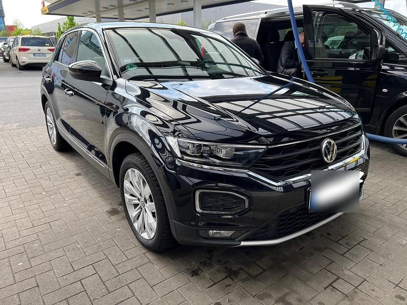 Schwarz Gebraucht 2019 VW T-Roc Sportline SUV | 18.500 € (Guter Preis) - Bild 1/4