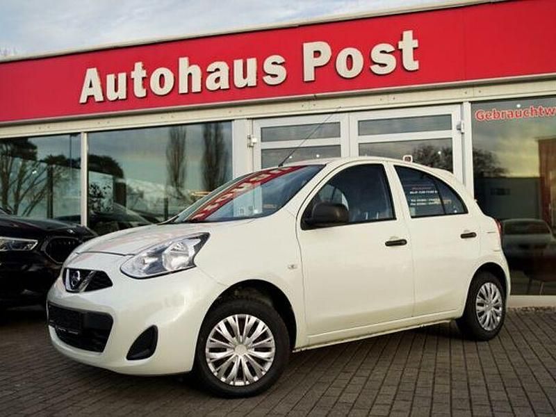 Gebraucht Nissan Micra Visia 80 PS (58 kW) 2014 Weiß Kleinwagen