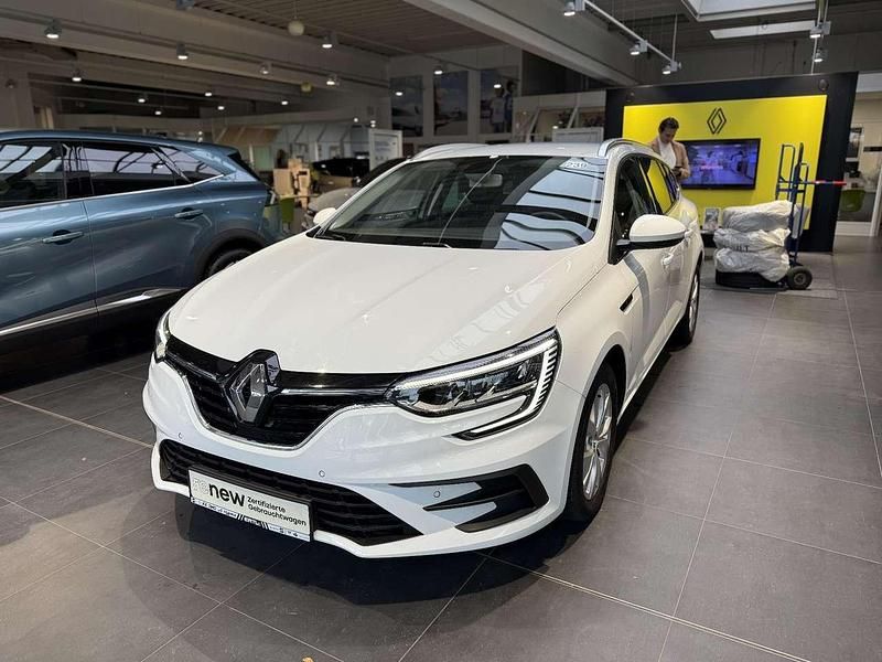 Arktisweiß Gebraucht 2022 Renault Mégane GrandTour Zen Kombi | 15.990 € - Bild 1/4