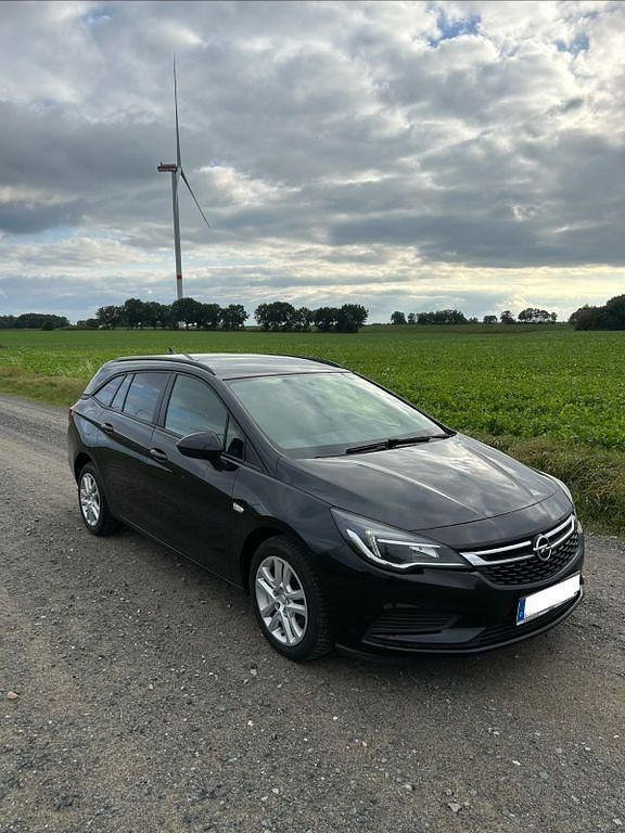 Gebraucht Opel Astra 136 PS (100 kW) 2018 Schwarz Kombi