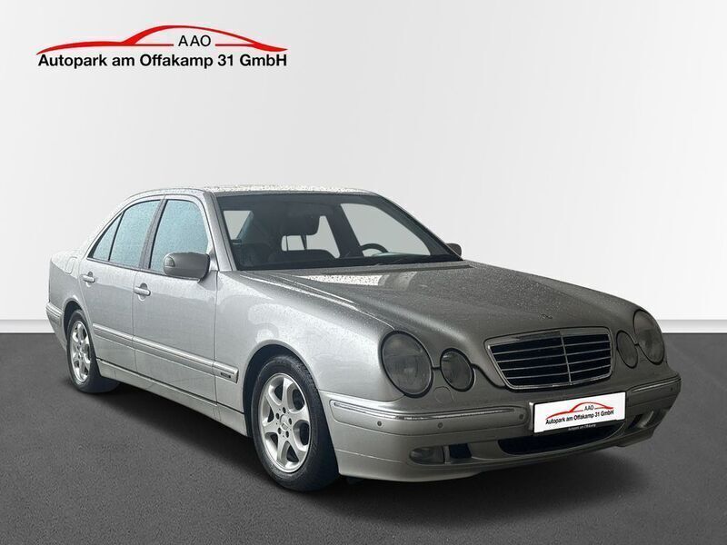 Brillantsilber metallic Gebraucht 2000 Mercedes E280 Avantgarde Limousine | 6.290 € (Fairer Preis) - Bild 1/4