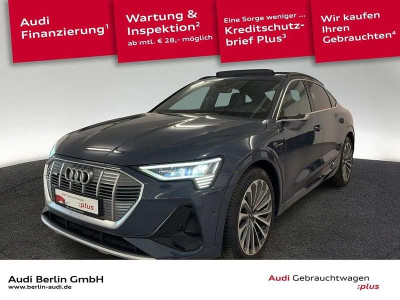 Gebraucht Audi e-tron S-Line 300 kW (408 PS) 2021 Plasmablau metallic SUV