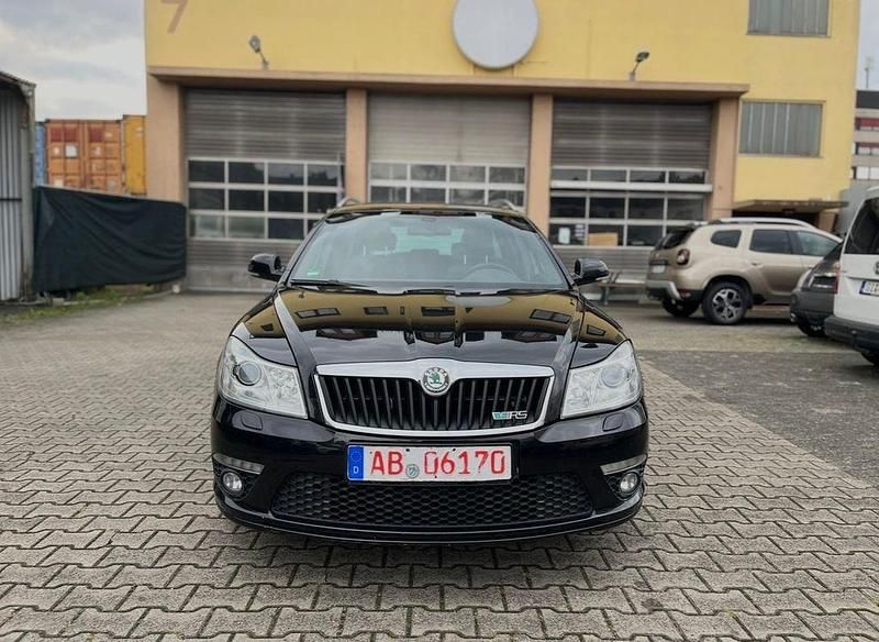 Gebraucht Skoda Octavia RS 170 PS (125 kW) 2010 Schwarz Kombi