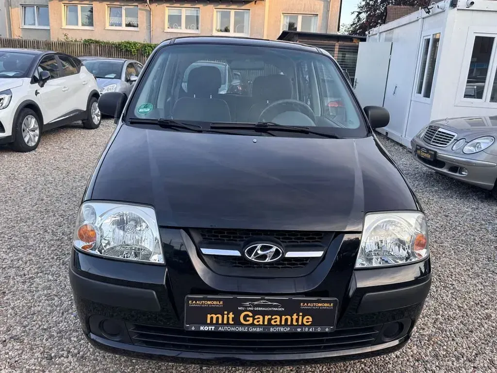 Gebraucht Hyundai Atos 63 PS (46 kW) 2008 Schwarz Kleinwagen