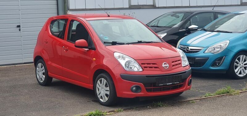 Rot Gebraucht 2009 Nissan Pixo Acenta Kleinwagen | 3.800 € (Fairer Preis) - Bild 1/4