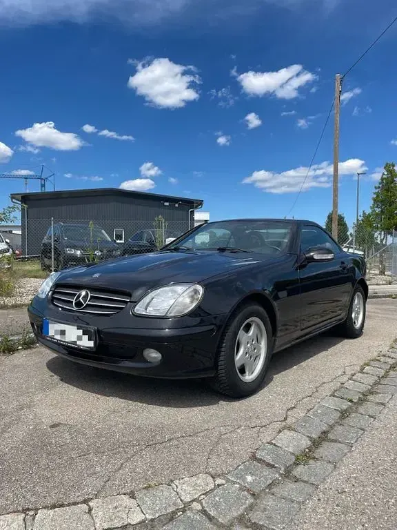 Gebraucht Mercedes SLK200 163 PS (119 kW) 2003 Schwarz Cabrio