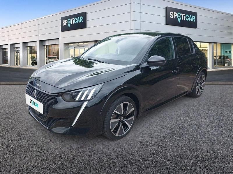 Schwarz Gebraucht 2021 Peugeot e-208 Allure GT-Line Kleinwagen | 15.890 € (Fairer Preis) - Bild 1/4