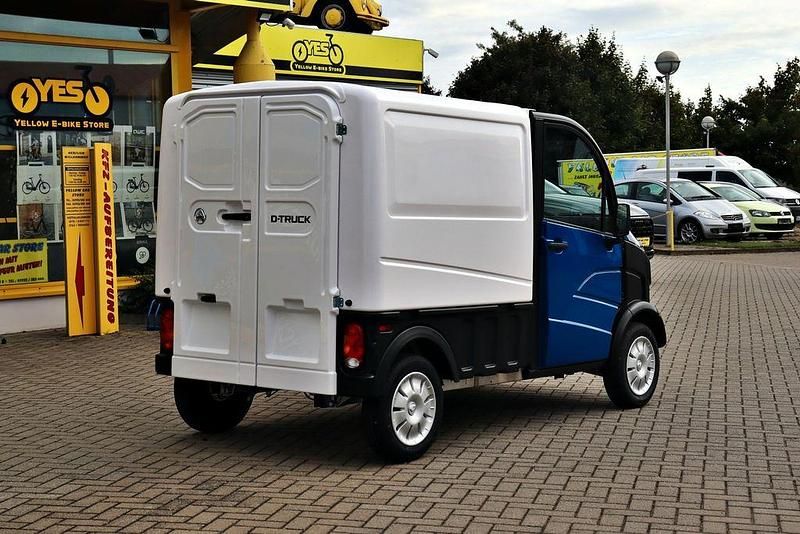 Neu Aixam D-truck 2025 Blau Van