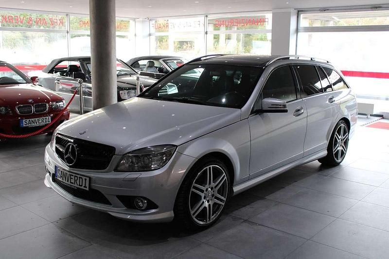 Silber Gebraucht 2008 Mercedes C320 Avantgarde Kombi | 6.990 € (Fairer Preis) - Bild 1/4