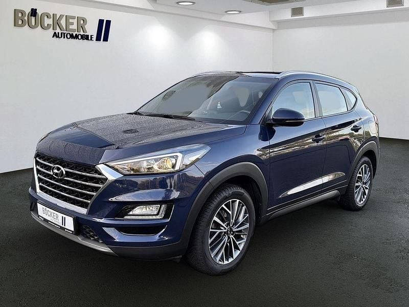 Blau Gebraucht 2020 Hyundai Tucson Advantage SUV | 18.980 € (Fairer Preis) - Bild 1/4