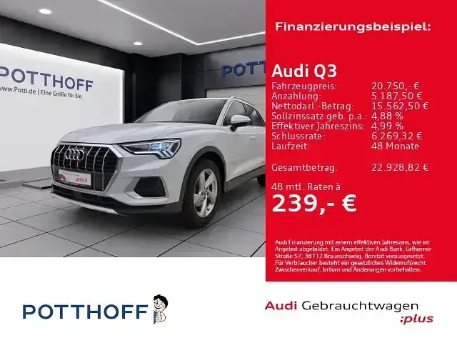 Gebraucht Audi Q3 Advanced 150 PS (110 kW) 2019 SUV