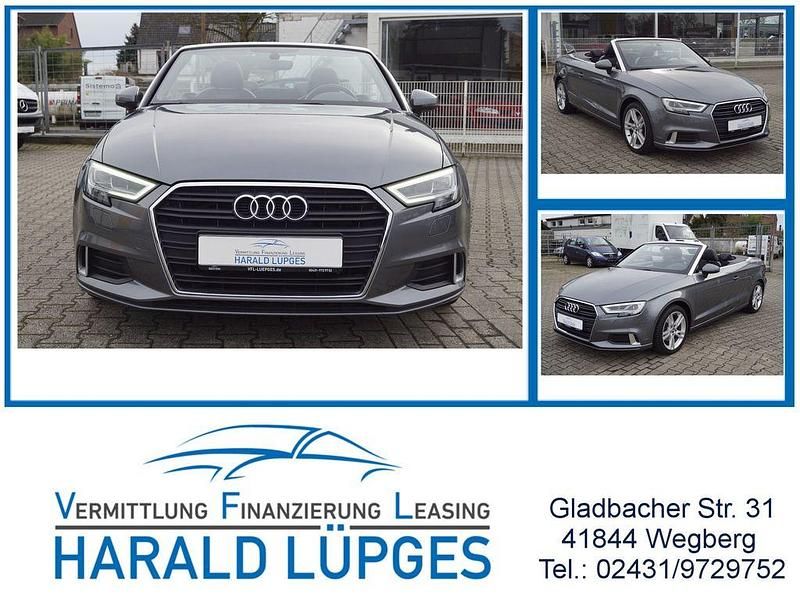 Grau Gebraucht 2016 Audi A3 Cabriolet Sport Cabrio | 13.700 € (Guter Preis) - Bild 1/4