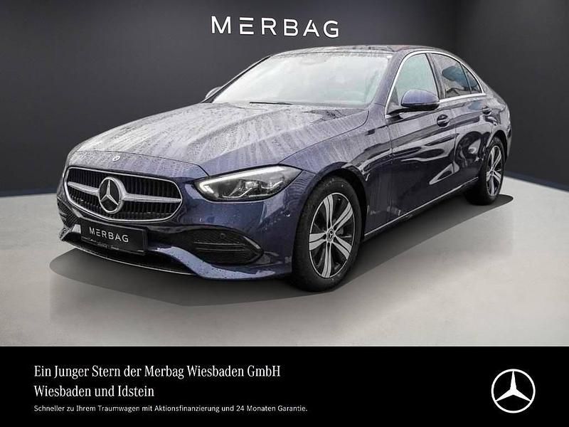 Sodalithblau Gebraucht 2023 Mercedes C300 Avantgarde Limousine | 39.890 € (Superpreis) - Bild 1/4