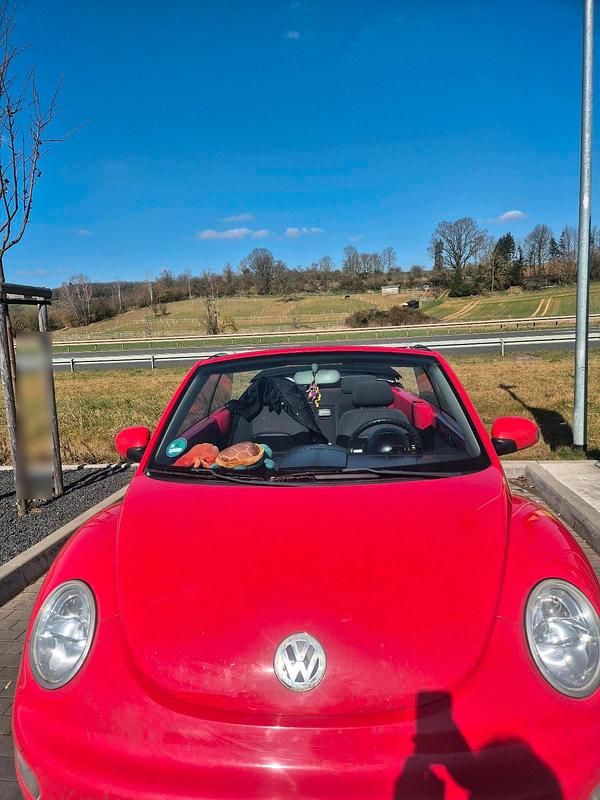 Rot Gebraucht 2003 VW Beetle Cabrio | 1.750 € (Fairer Preis) - Bild 1/4