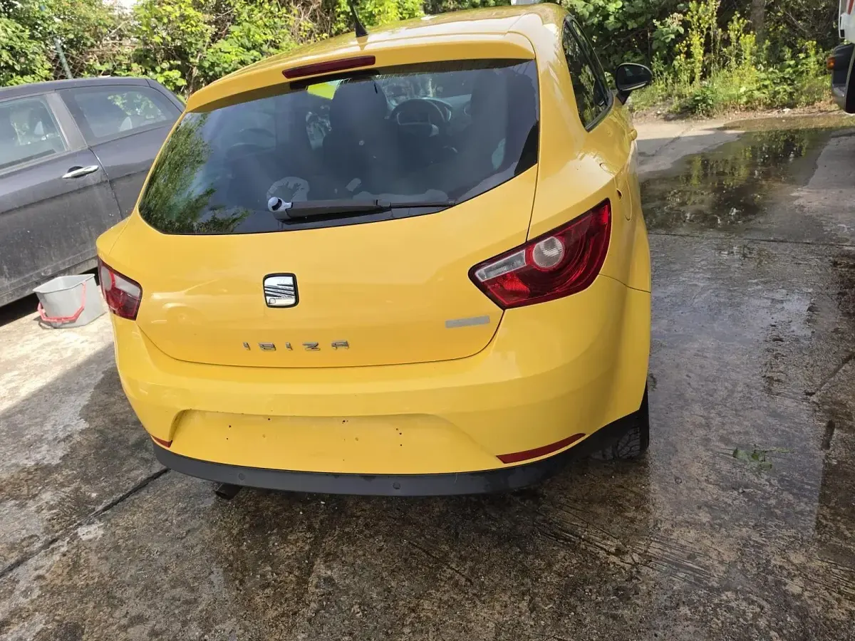 Gebraucht Seat Ibiza 105 PS (77 kW) 2009 Gelb Kleinwagen