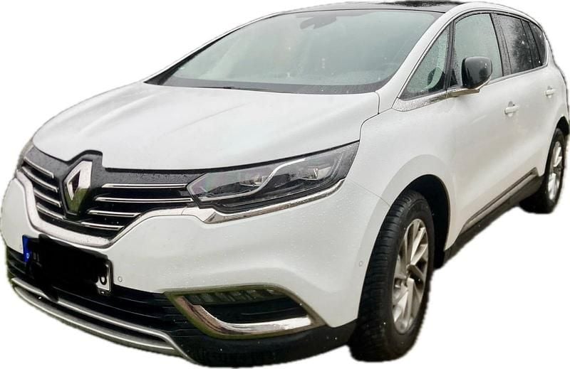 Gebraucht Renault Espace Intens 131 PS (96 kW) 2016 Weiß Van / Kleinbus
