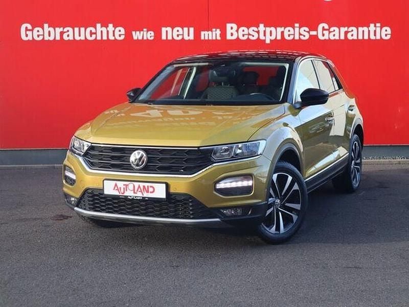 Gebraucht VW T-Roc IQ Drive 116 PS (85 kW) 2019 Gelb SUV