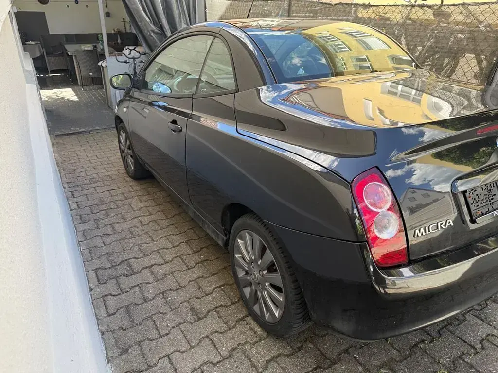 Gebraucht Nissan Micra C+C 110 PS (80 kW) 2006 Schwarz Cabrio