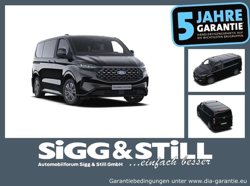Agate black Neu 2025 Ford Tourneo Custom Titanium Van / Kleinbus | 55.750 € (Etwas zu teuer) - Bild 1/4
