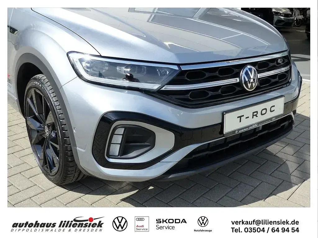 Gebraucht VW T-Roc R-line 150 PS (110 kW) 2024 Silber SUV