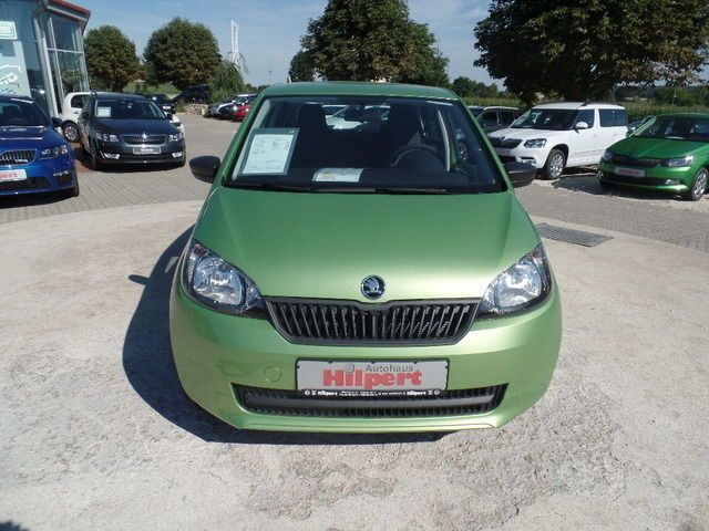 Gebraucht Skoda Citigo Cool Edition 60 PS (44 kW) 2016 Grün metallic Kleinwagen