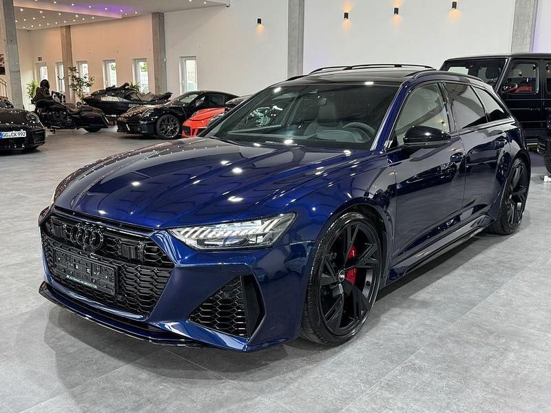 Blau Gebraucht 2019 Audi RS6 Sport Kombi | 74.999 € (Teuer) - Bild 1/4