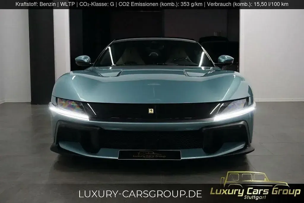 Neu Ferrari 12 Cilindri 829 PS (609 kW) 2025 Celeste trevi Coupé