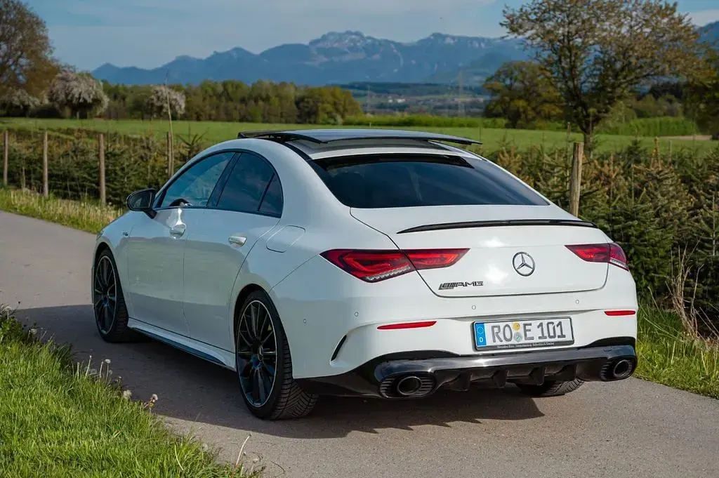 Gebraucht Mercedes CLA35 AMG AMG 306 PS (225 kW) 2019 Weiß Coupé