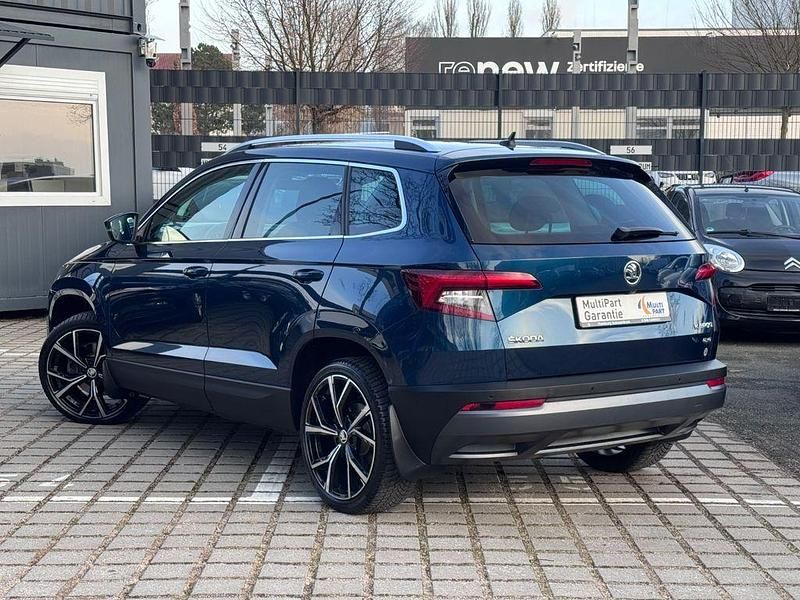Gebraucht Skoda Karoq Style 150 PS (110 kW) 2018 Blau SUV