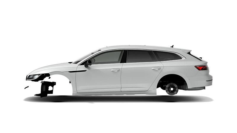 Occasion VW Arteon R 320 ch (235 kW) 2021 Blanc Break