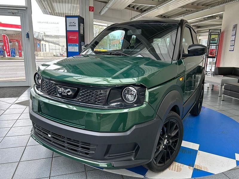 Neu Ligier Myli 2025 Grün Kleinwagen