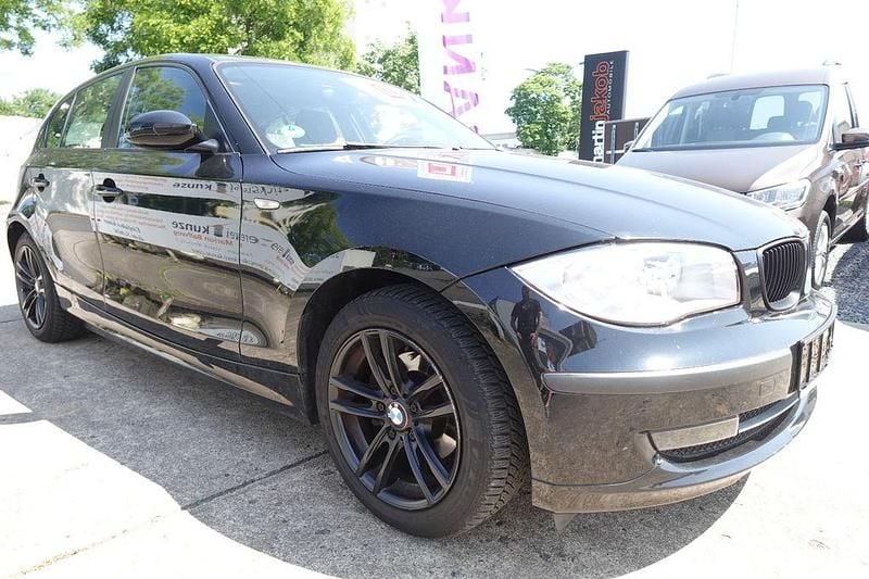 Schwarz Gebraucht 2008 BMW 116 Advantage Kleinwagen | 2.990 € (Guter Preis) - Bild 1/4