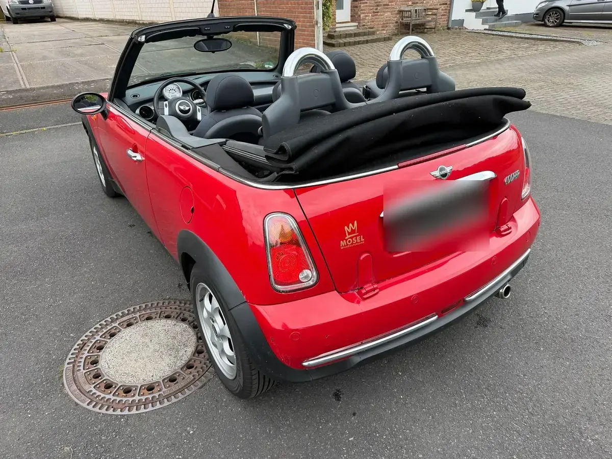 Gebraucht Mini Cooper Cabriolet 116 PS (85 kW) 2006 Rot Cabrio