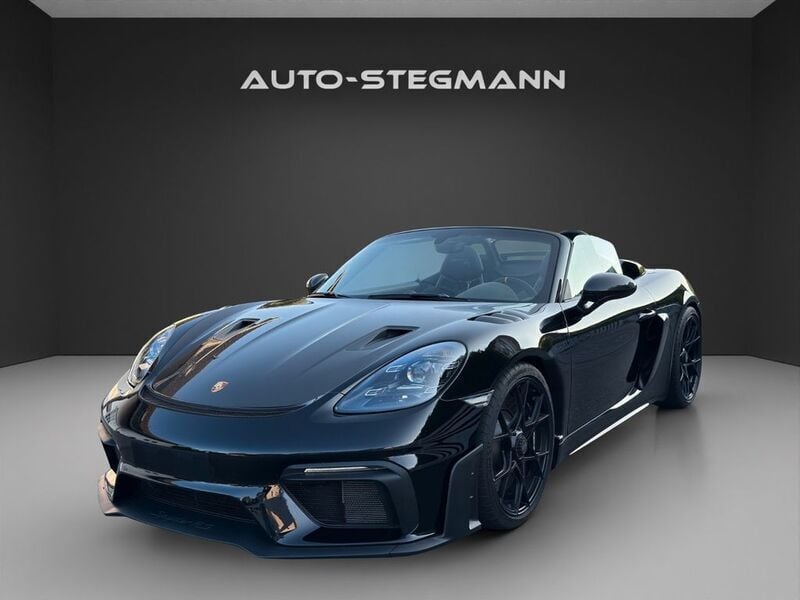 Schwarz Gebraucht 2024 Porsche Boxster Spyder Cabrio | 159.900 € - Bild 1/4