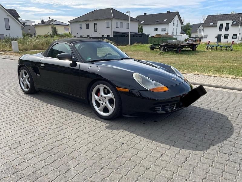 Schwarz Gebraucht 2002 Porsche Boxster S Cabrio | 15.000 € - Bild 1/4