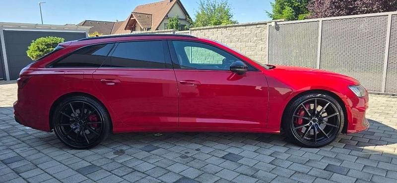 Rot Gebraucht 2022 Audi S6 Exclusive Kombi | 44.690 € (Guter Preis) - Bild 1/4