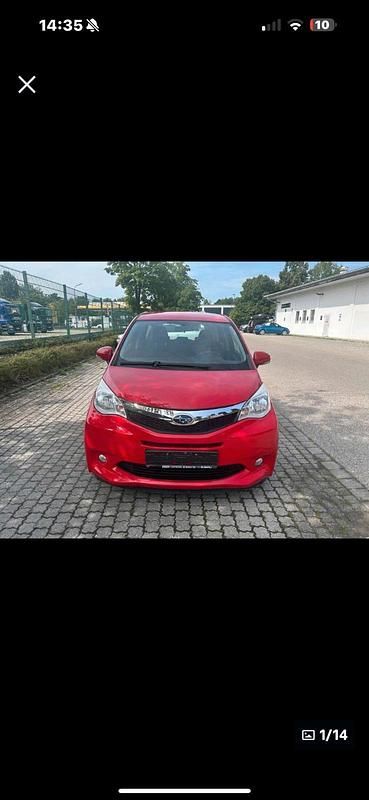 Rot Gebraucht 2013 Subaru Trezia Kleinwagen | 2.900 € (Fairer Preis) - Bild 1/4